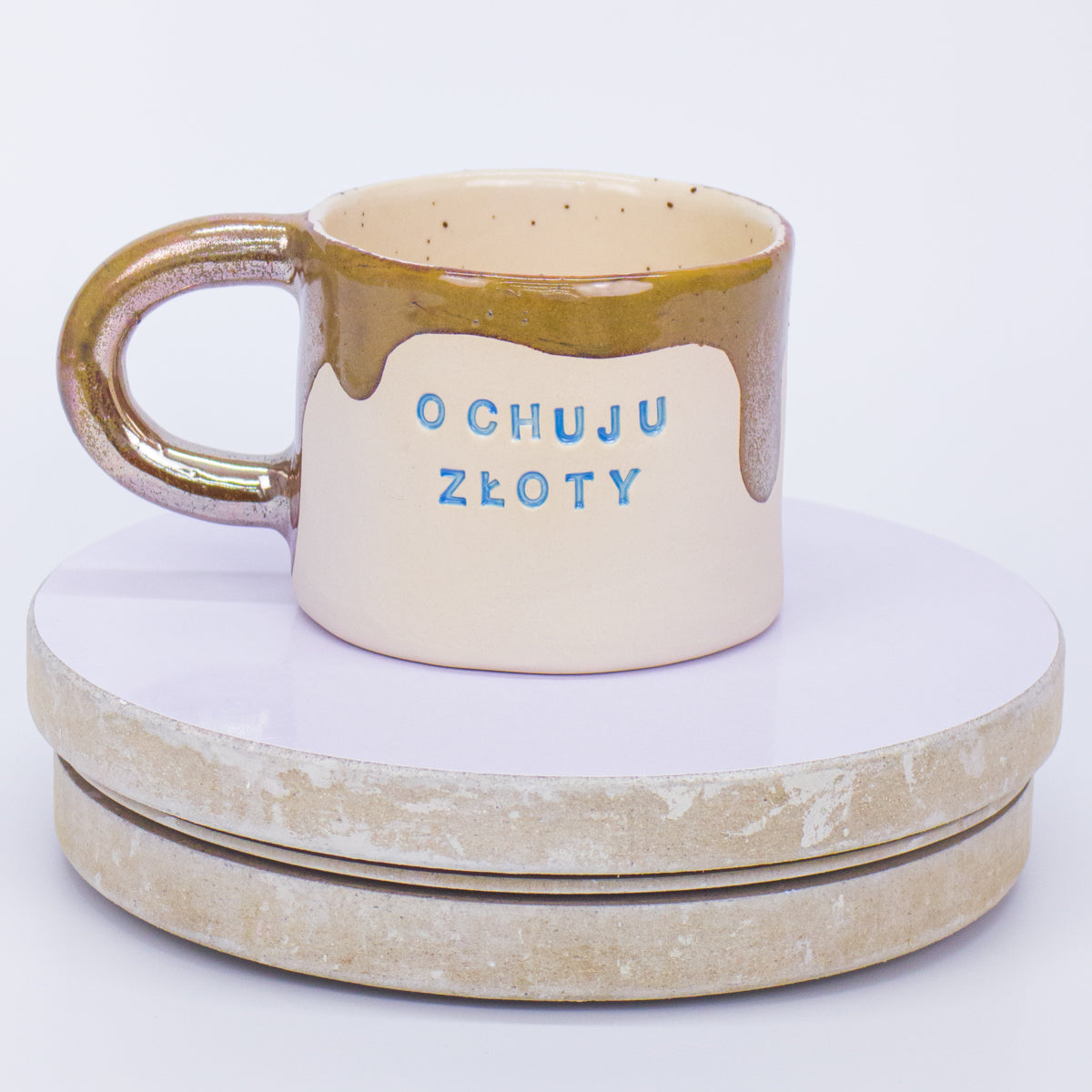 kubek chuju złoty