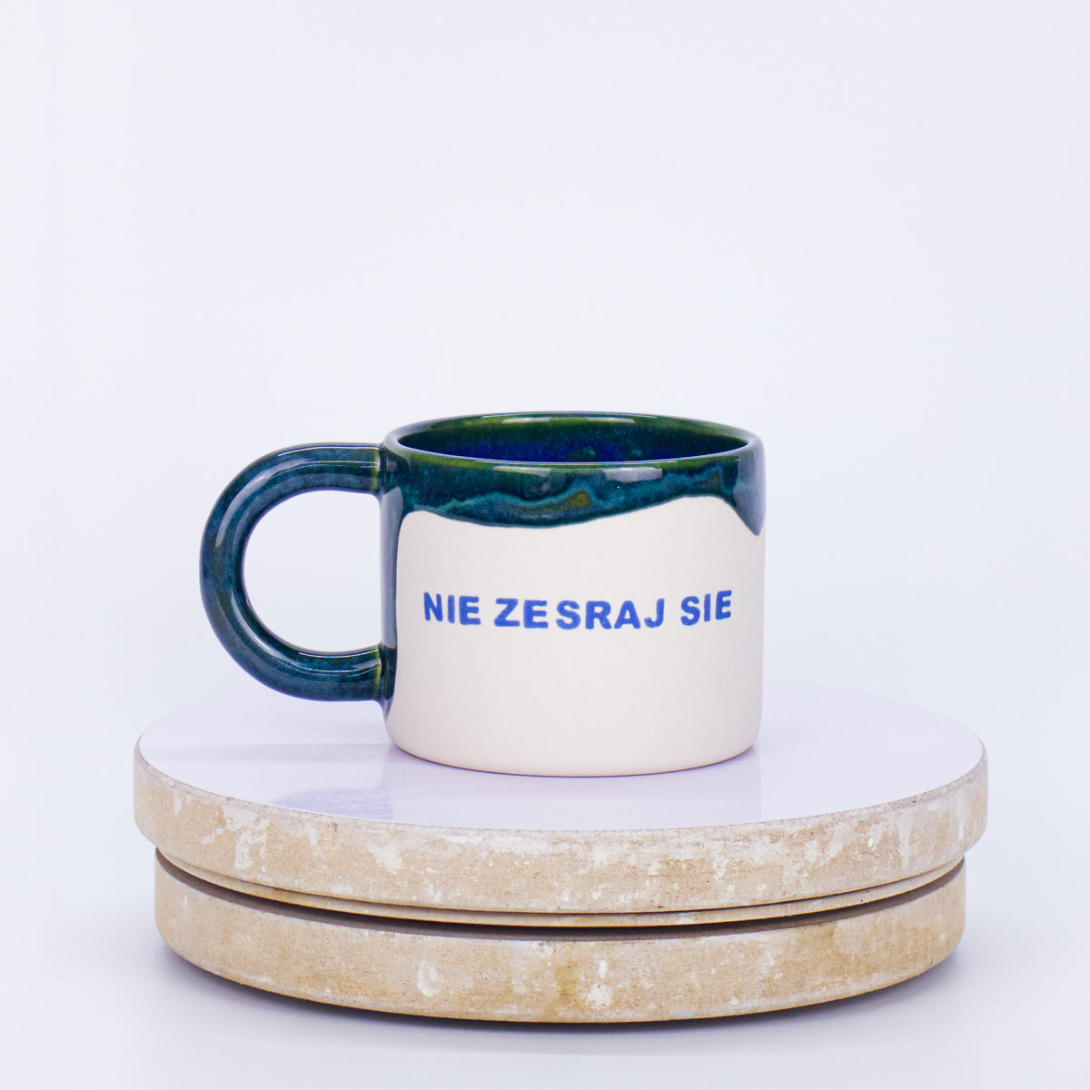 kubek nie zesraj się