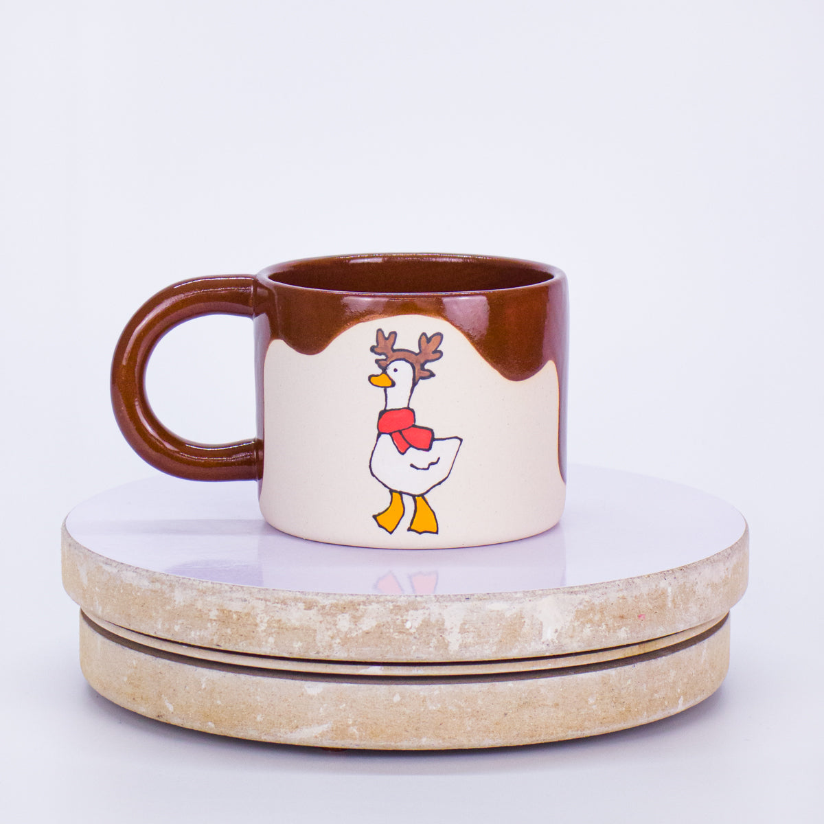 kubek kaczka renifer