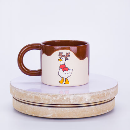 kubek kaczka renifer