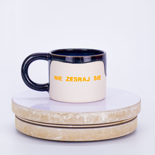 kubek nie zesraj się