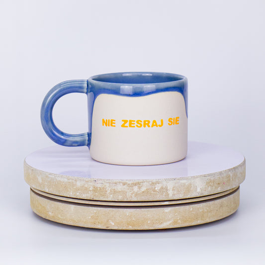 kubek nie zesraj sie