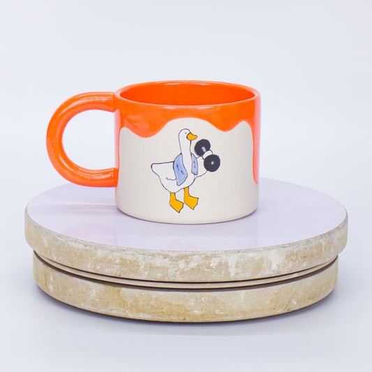 kubek kaczka z siłki