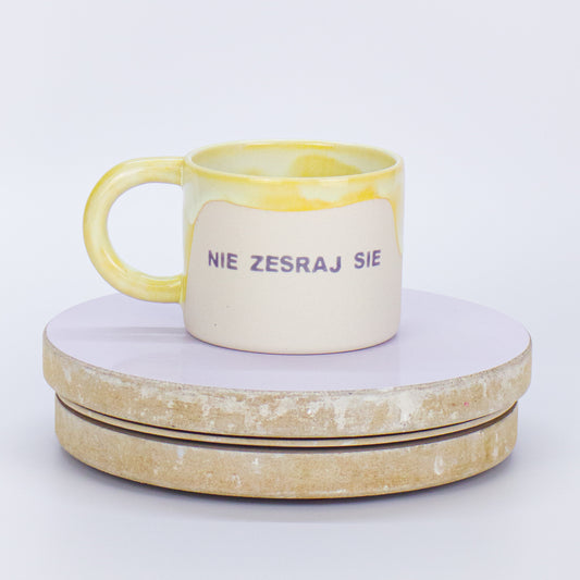 kubek nie zesraj sie