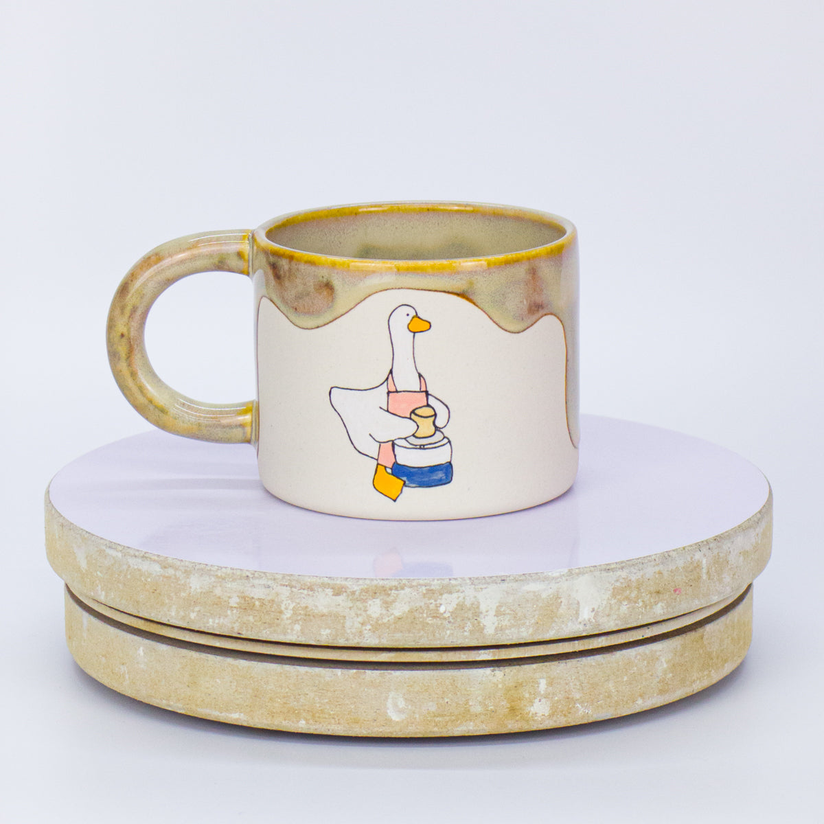 kubek gąska ceramiczka