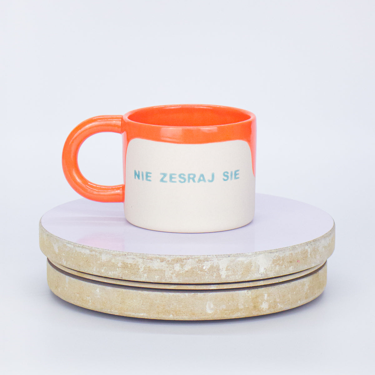 kubek nie zesraj się